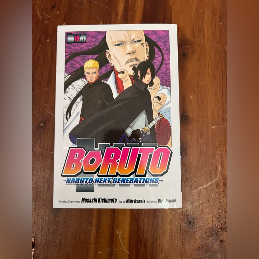 4/$12 NWT Boruto Book